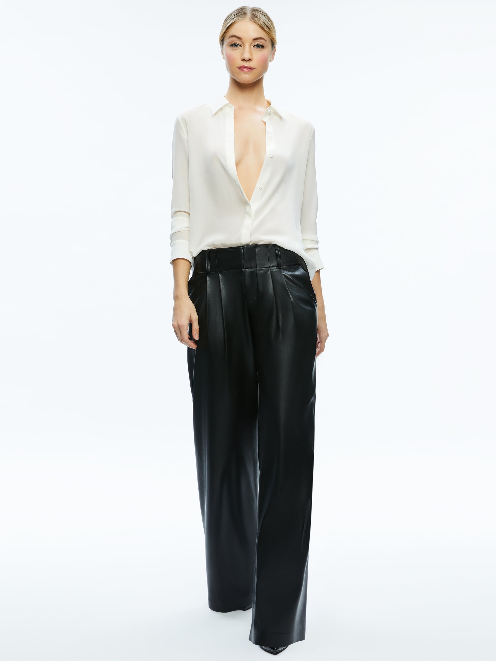 Odense Black Vegan Poise Pant (Available in 2X)