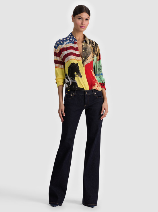 STATESIDE CLASSIC-DIMITRA OVERSIZED BUTTON DOWN