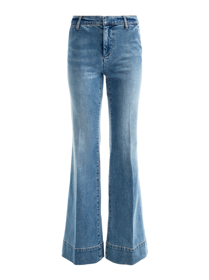 REMI BOOTCUT JEAN - LIANA VINTAGE BLUE image 5 - Alice And Olivia