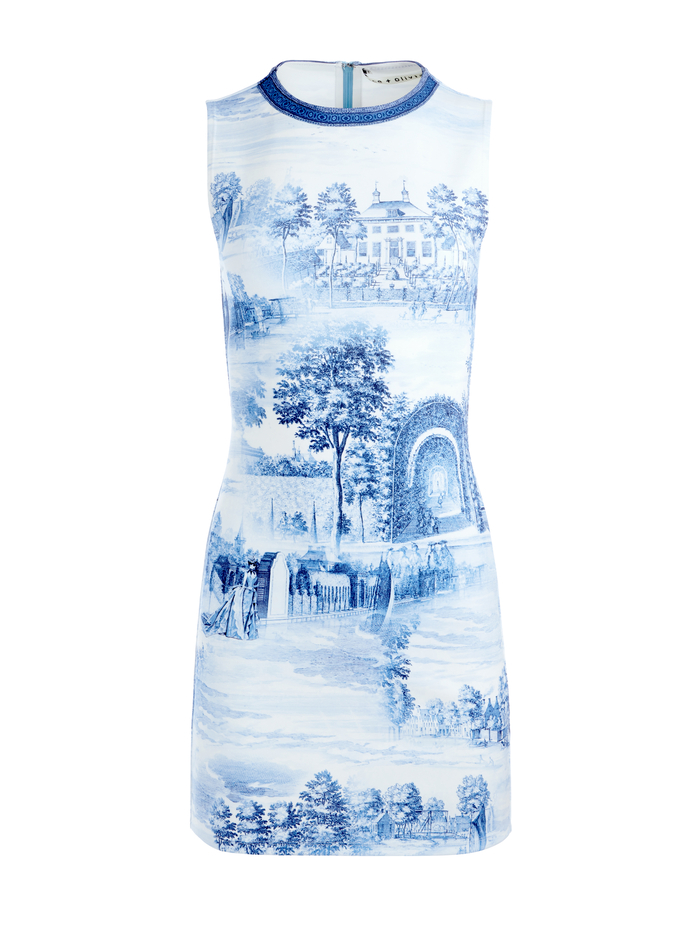 WYNELL MINI DRESS - CHATEAU image 5 - Alice And Olivia