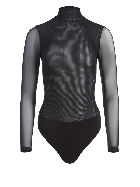 BLACK-CLARINDA BODYSUIT