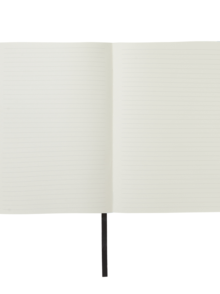 A+O X FABFITFUN JOURNAL - POSITANO STRIPE SM BLACK image 2 - Alice And Olivia