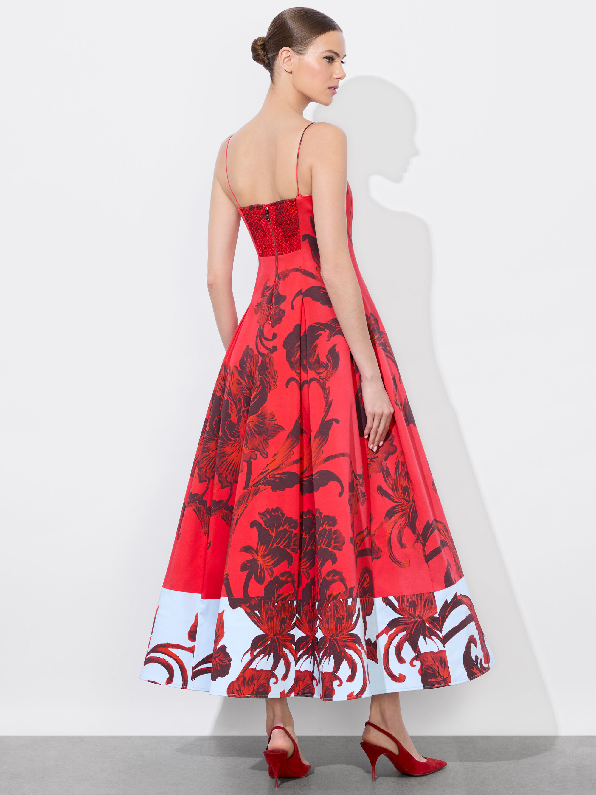 Isabelle A-Line Midi Dress