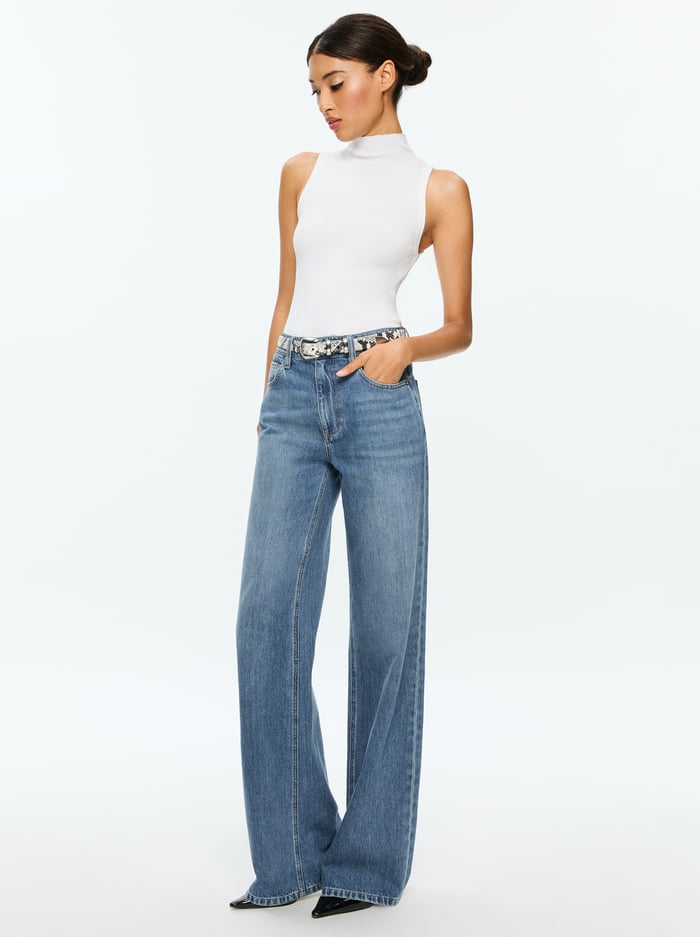 DARCEY TANK - SOFT WHITE image 1 - Alice And Olivia