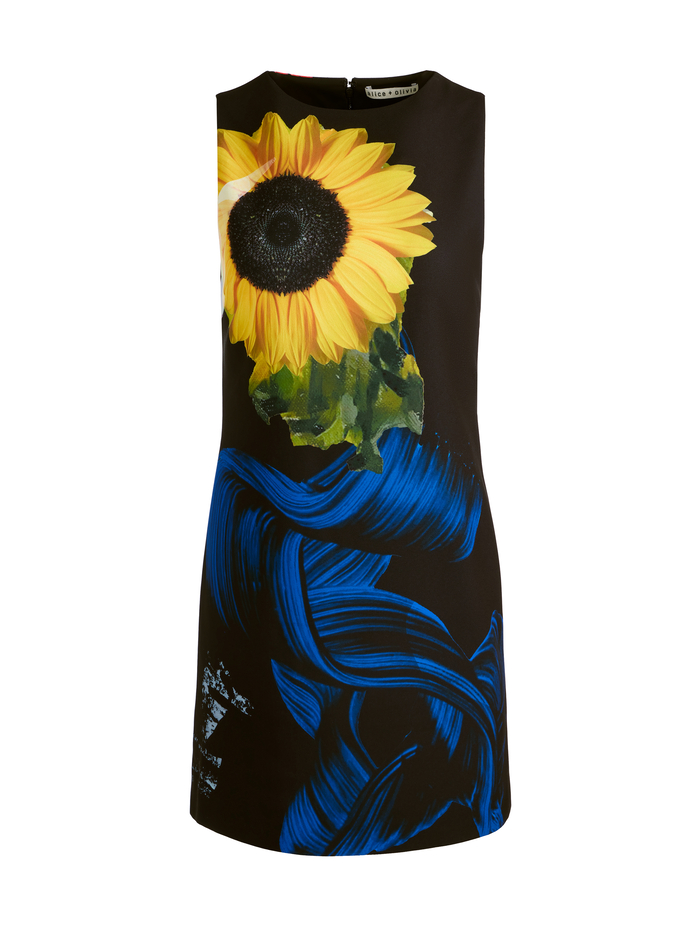 CLYDE MINI DRESS - AZALEA FLORAL image 5 - Alice And Olivia
