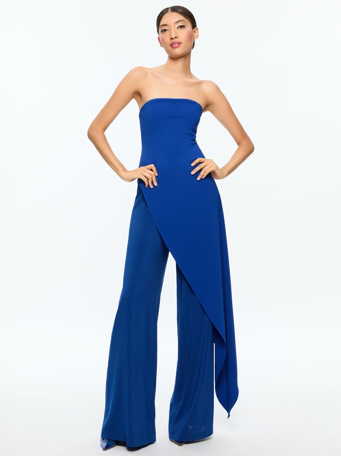 ALONDRA JUMPSUIT - ROYAL image 1 - Alice And Olivia