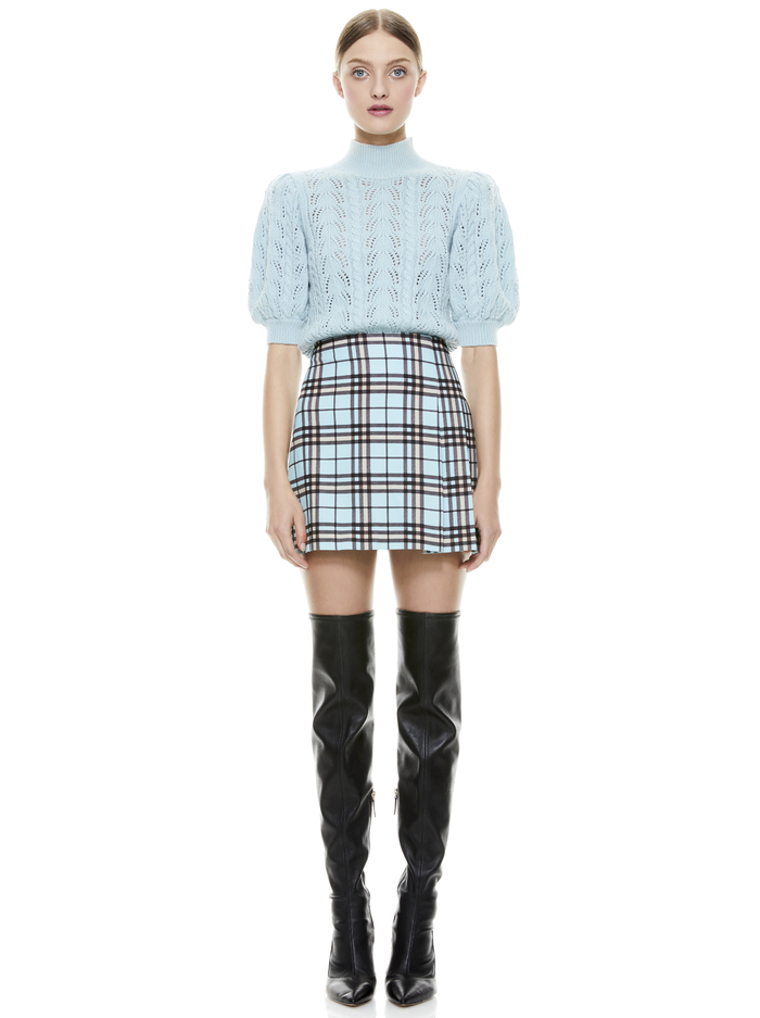 KYOKO TURTLENECK PULLOVER - WATERFALL image 4 - Alice And Olivia