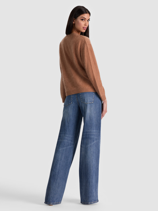 TAN-BRADLEY CASHMERE CARDIGAN