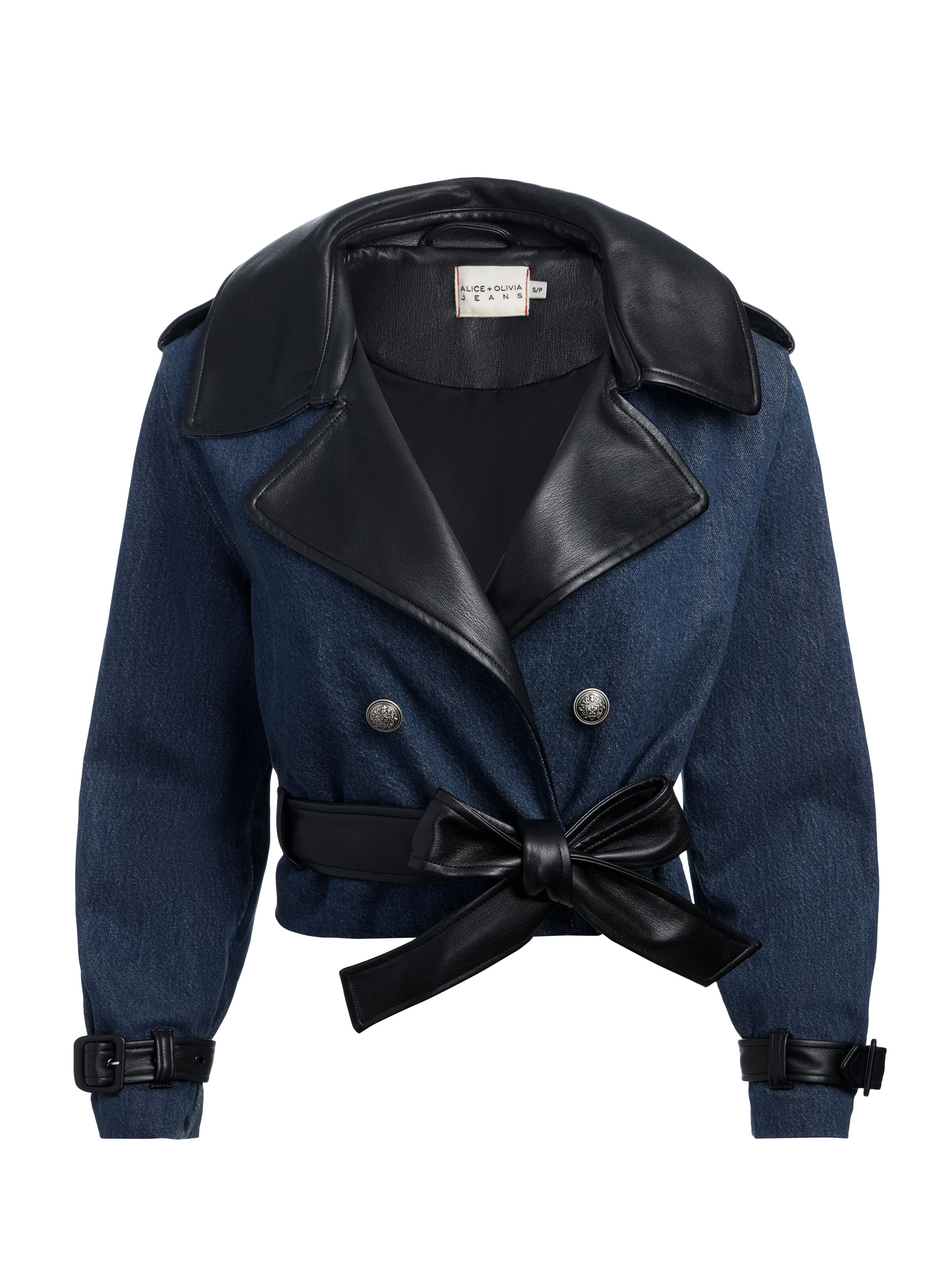 2/28迄※alice + olivia ミリタリージャケット XS 美品 Alice + Olivia Topher Boxy Jacket | Saks Fifth Avenue