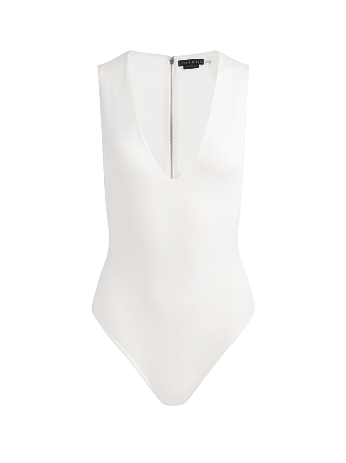 OLEA BODYSUIT - OFF WHITE image 5 - ALICE + OLIVIA