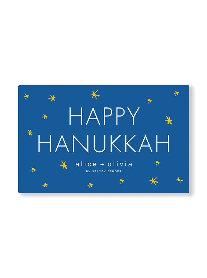 HAPPY HANUKKAH E-GIFT CARD - 