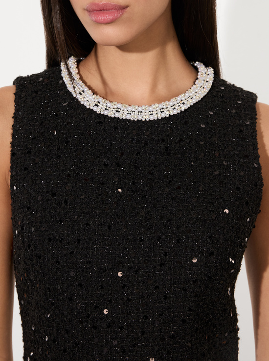 BLACK-COLEY MINI DRESS