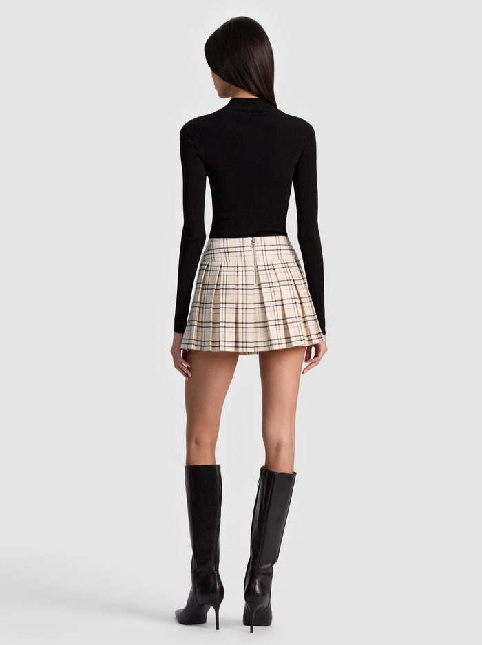 EMILIE TWEED MINI SKORT - COOL GIRL PLAID image 2 - ALICE + OLIVIA