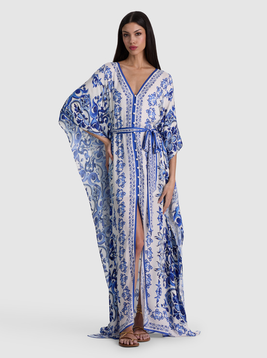SOLSTICE-MARVA BELTED KAFTAN