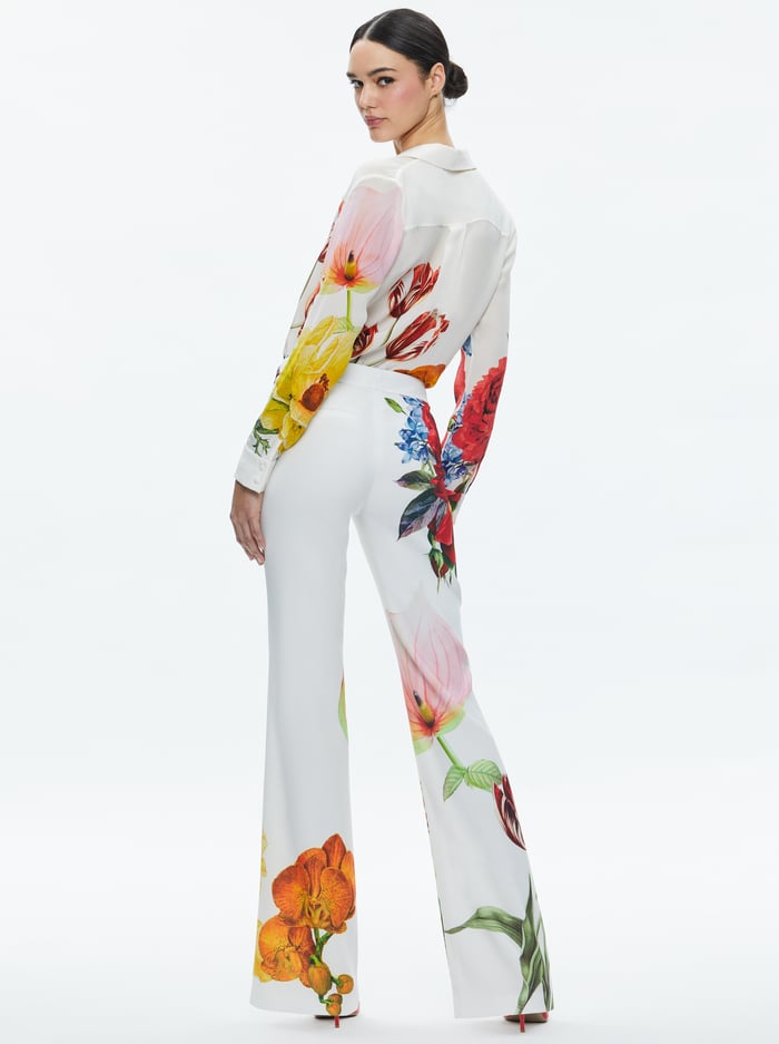 LIVI MID RISE TROUSER - LE PARISIEN image 1 - Alice And Olivia