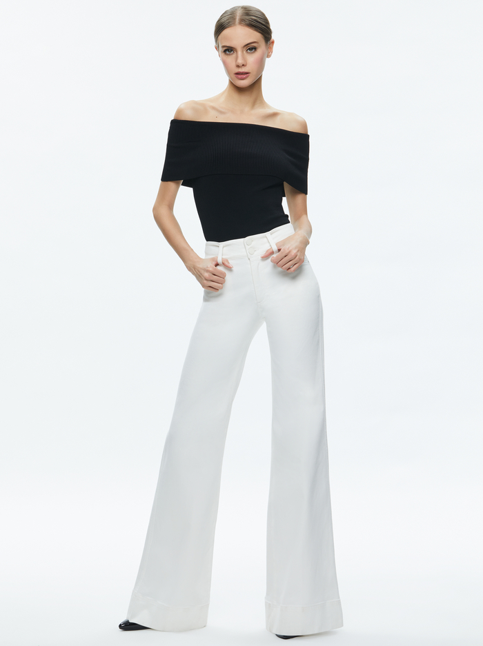 DOLAN PULLOVER - BLACK image 1 - Alice And Olivia