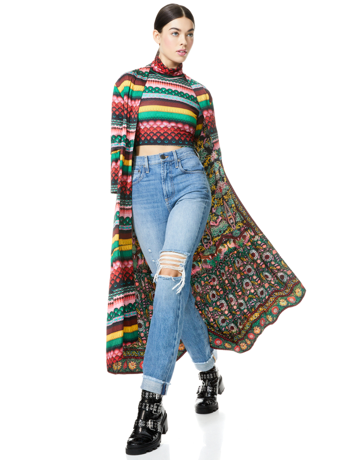 KATERINA HIGH WAIST BAGGY JEAN - BEST INTENTIONS image 2 - Alice And Olivia