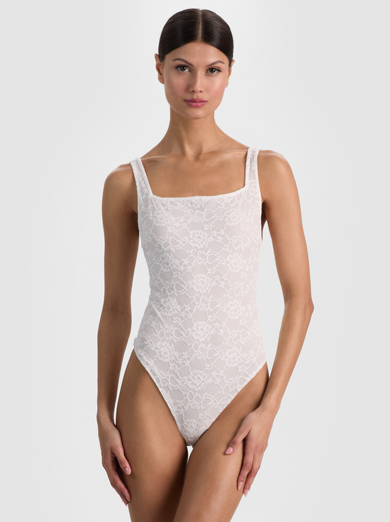 OFF WHITE-ANNIKA LACE BODYSUIT