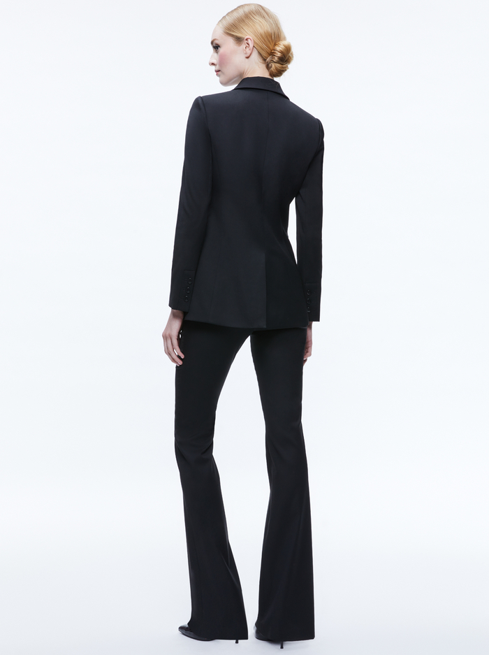 BREANN FITTED BLAZER - BLACK image 1 - Alice And Olivia