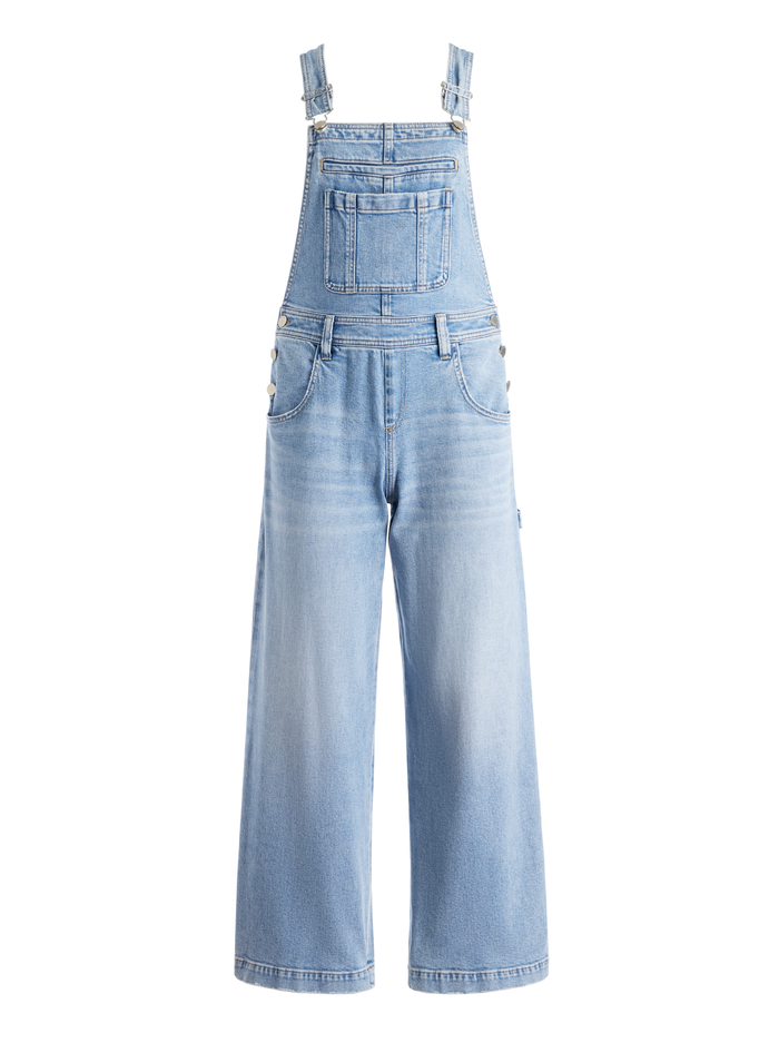 WESSON STRAIGHT LEG JEAN OVERALLS - MADDY BLUE image 5 - ALICE + OLIVIA