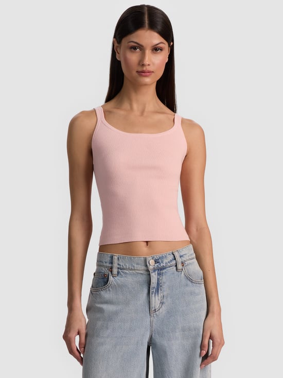 ENGLISH ROSE-SHANA RIBBED TANK