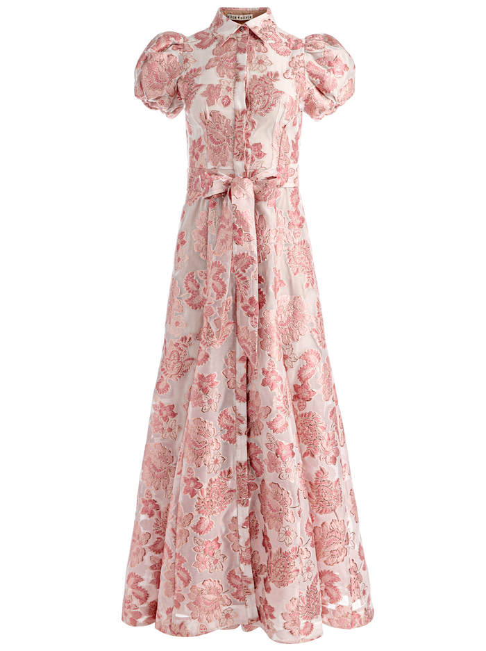 HENRIETTA MAXI DRESS - ENGLISH ROSE image 6 - ALICE + OLIVIA