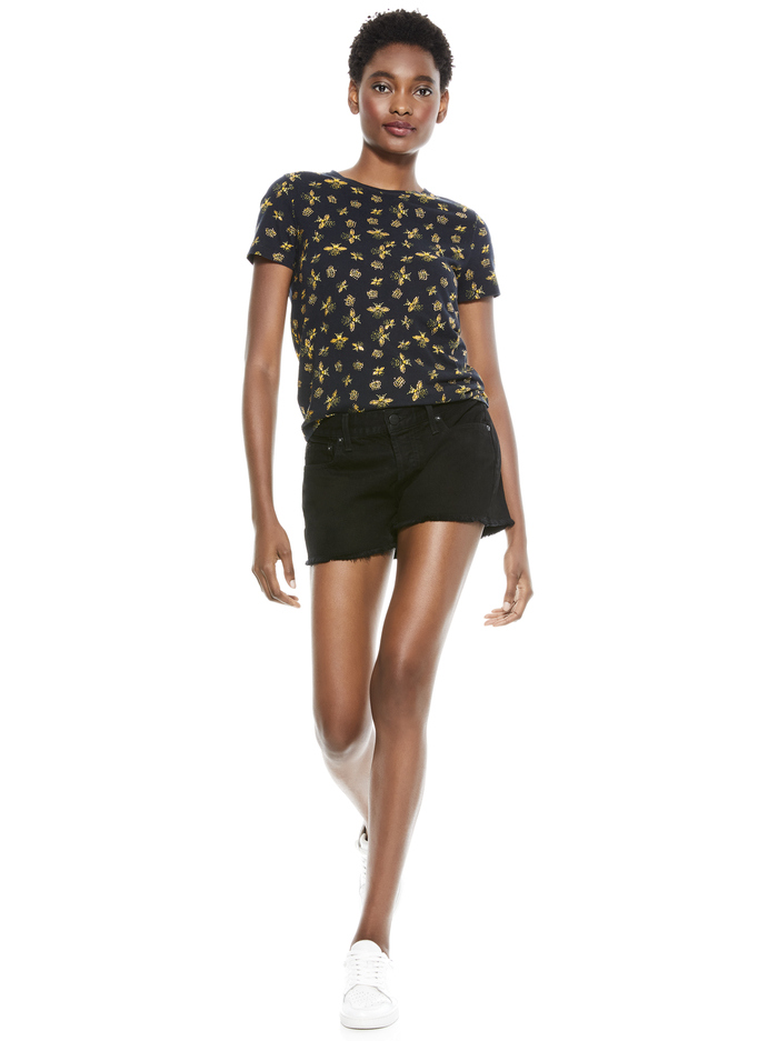 RYLYN CREW NECK TEE - QUEEN BEE image 4 - Alice And Olivia