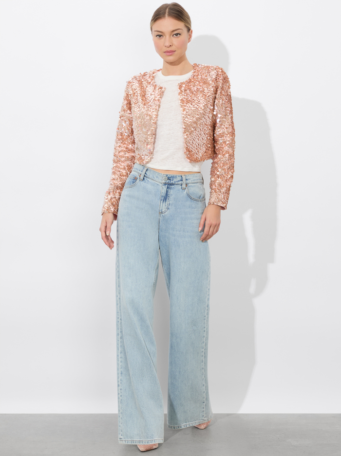 KIDMAN JACKET - PEARL BLUSH image 4 - Alice And Olivia