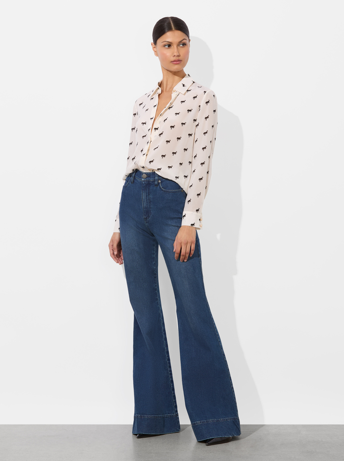 A+O X BRONCO WILLA TOP - HORSE image 4 - Alice And Olivia