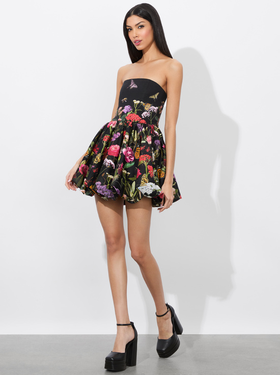 SECRET GARDEN-ASHA BUBBLE HEM DRESS