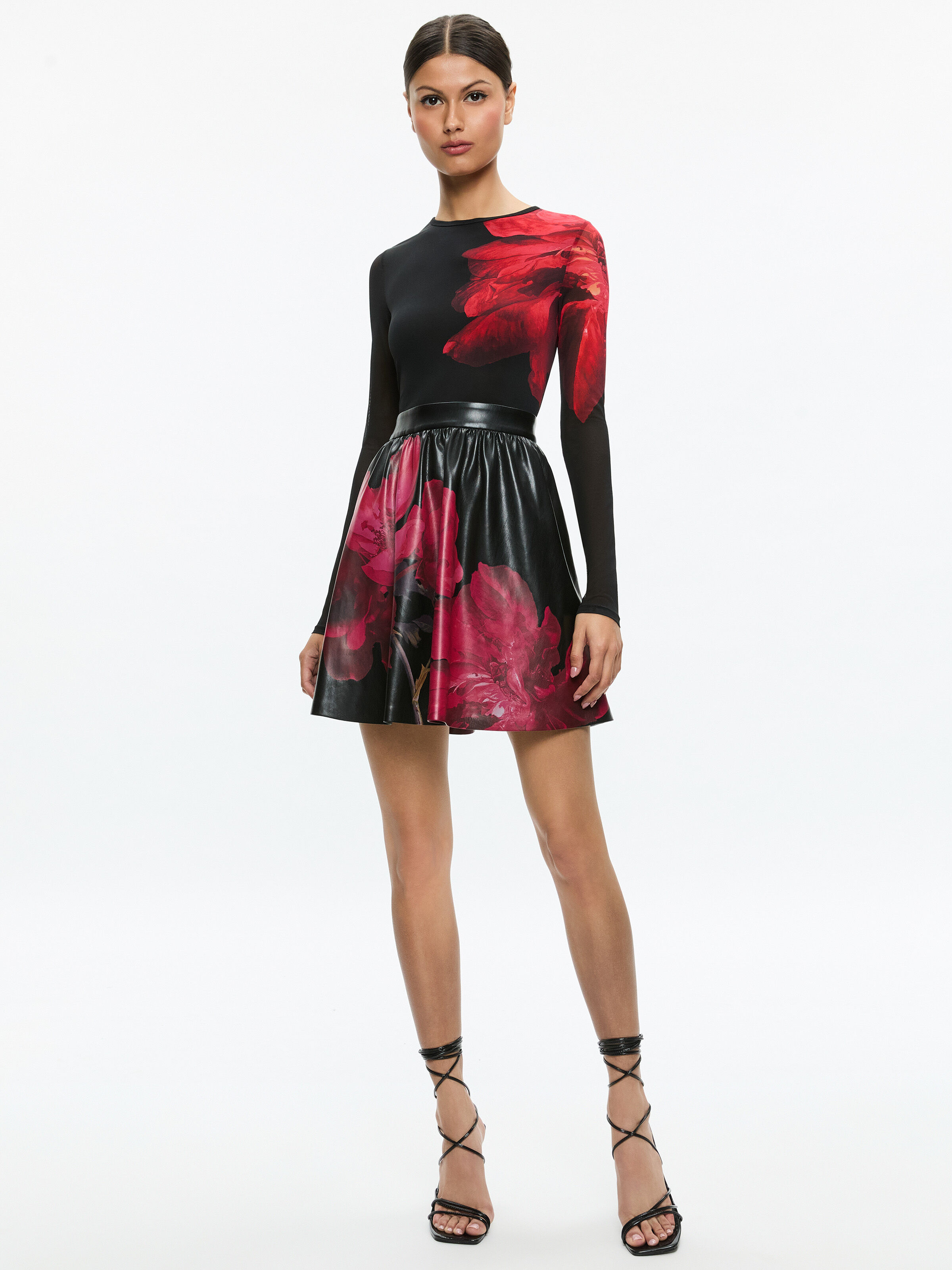 CHARA VEGAN MINI DRESS