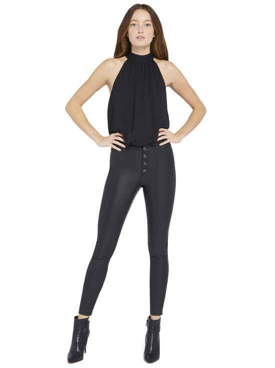 BLACK-MARIS HALTER TOP