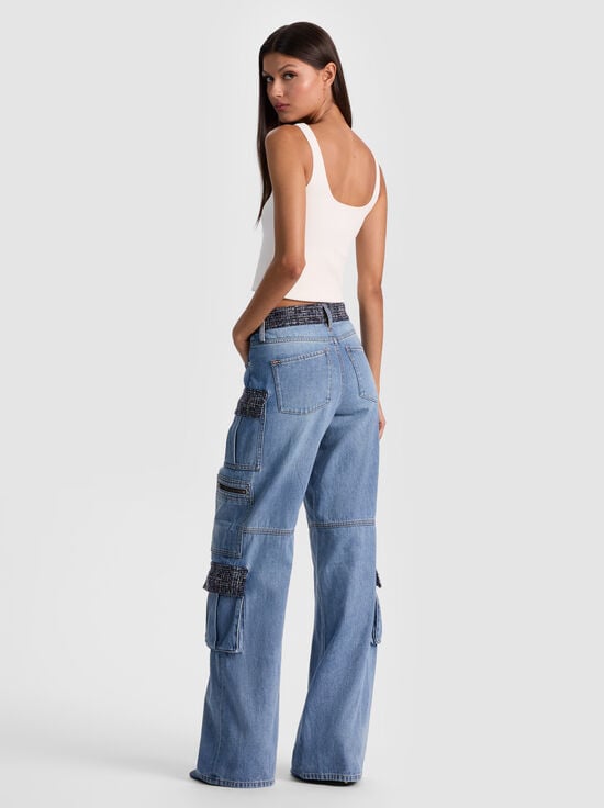 CELINE VINTAGE-CAY CARGO JEAN