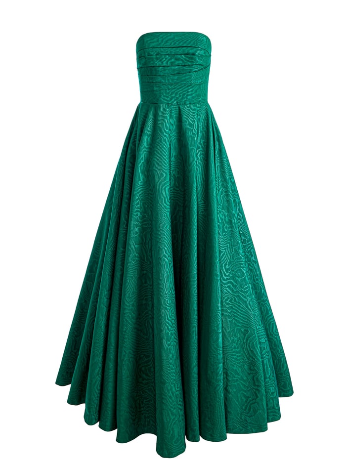 BRIDGETTE MAXI GOWN - FOREST GREEN image 5 - Alice And Olivia
