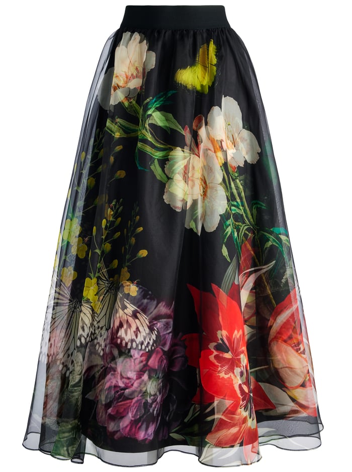 NILDA MAXI SKIRT - ESSENTIAL FLORAL image 5 - Alice And Olivia