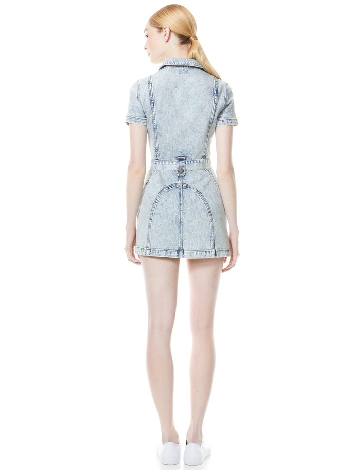 GORGEOUS ZIP UP MINI DRESS - ROAD TRIP image 1 - ALICE + OLIVIA