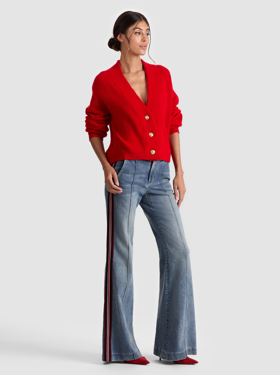 PERFECT RUBY-HOLDEN FOLDBACK CARDIGAN