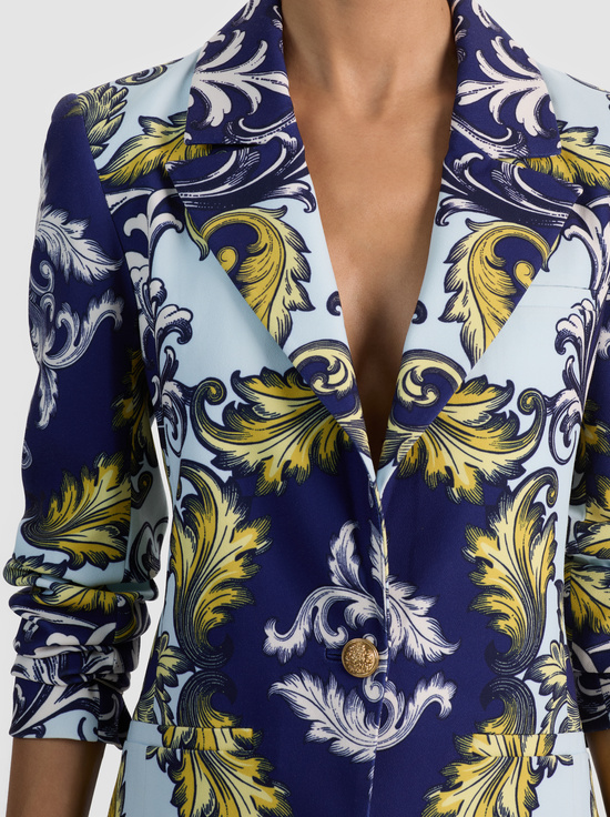 ANTIQUE SCROLL-HOPE FITTED BLAZER