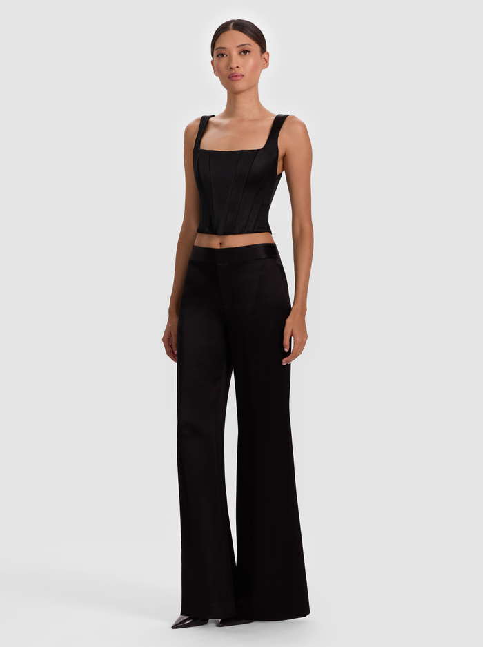 LILIANNA CORSET TOP - BLACK image 4 - Alice And Olivia