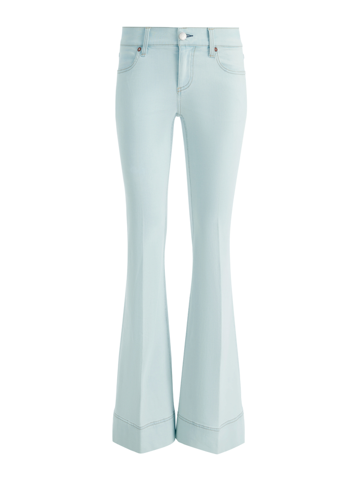 SB BELL JEAN - BLEACHED OUT INDIGO image 5 - Alice And Olivia