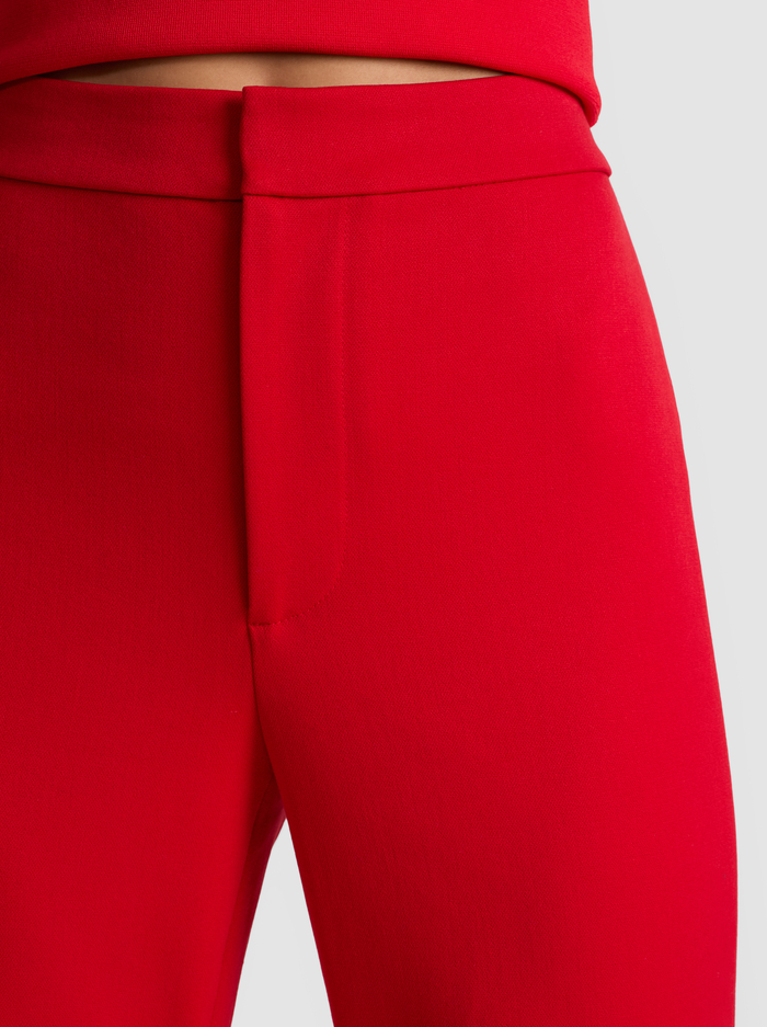 RONNIE SLIM TROUSER - PERFECT RUBY image 3 - Alice And Olivia