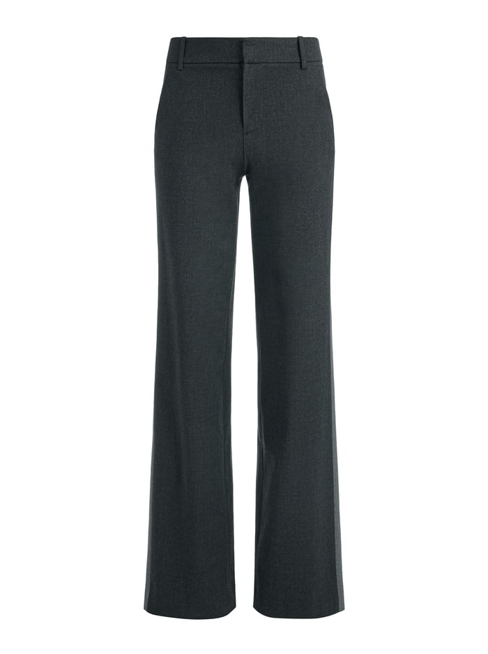 MAL PANT - CHARCOAL GREY MELANGE image 5 - Alice And Olivia