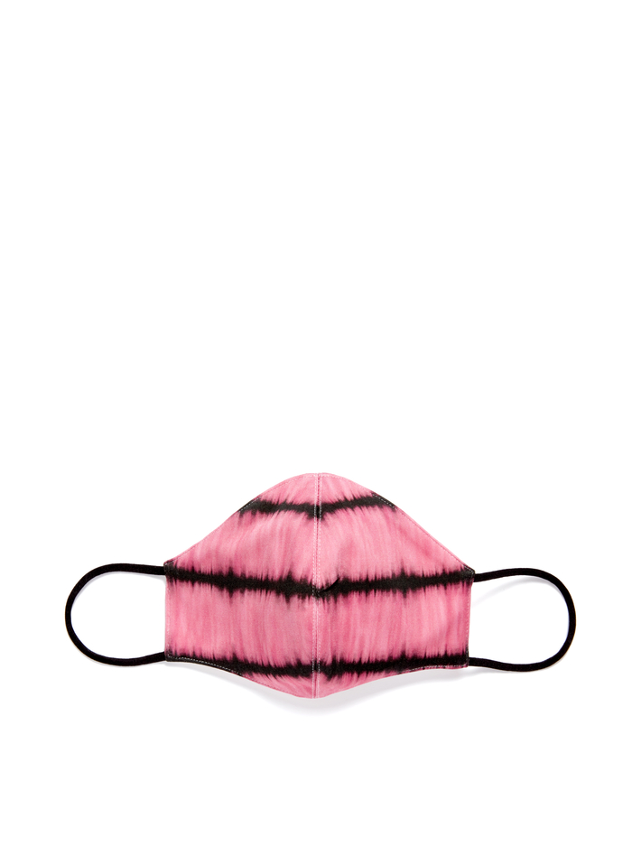 ABBI STRUCTURED FACE MASK - WASHED TIE DYE - Alice And Olivia