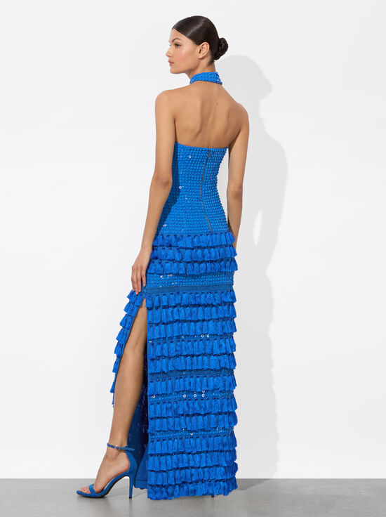 TRUE BLUE-GEORGIE EMBELLISHED GOWN