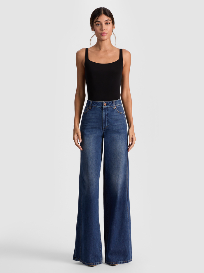 ANNIKA BODYSUIT - BLACK image 1 - ALICE + OLIVIA