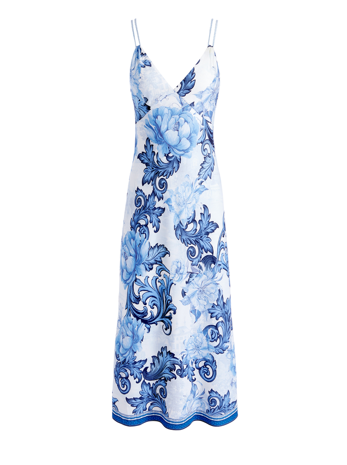 KIRO SLIP DRESS - SCROLL SYMPHONY image 5 - ALICE + OLIVIA