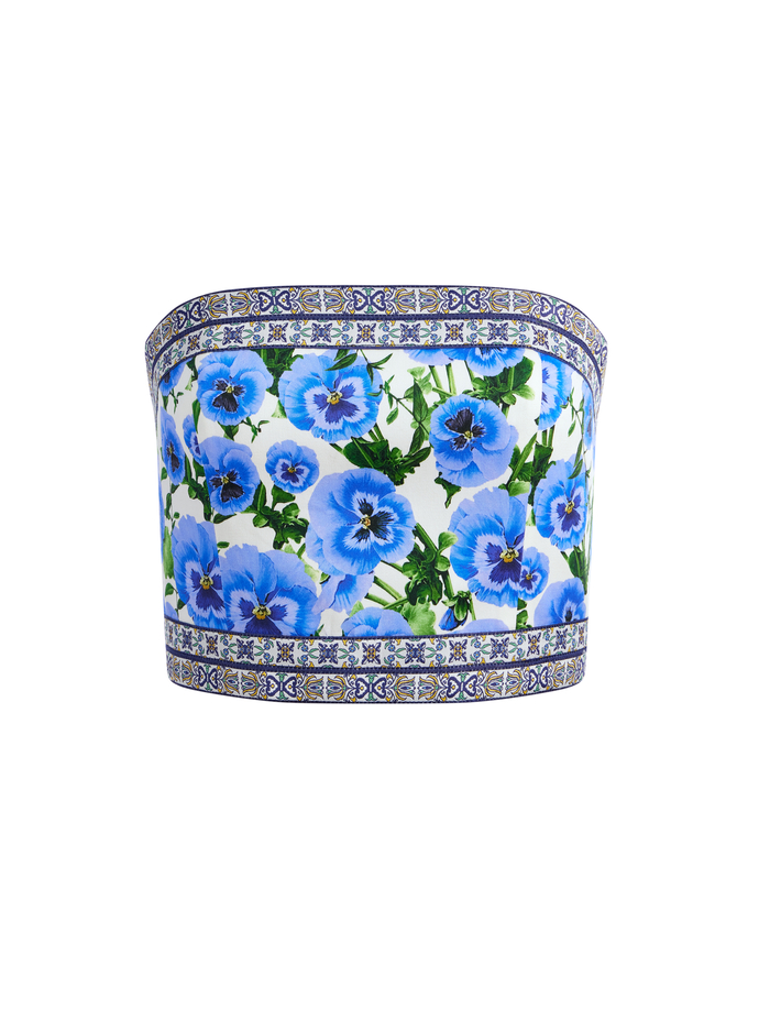 CERESI BANDEAU TOP - PERFECT PANSY image 5 - Alice And Olivia