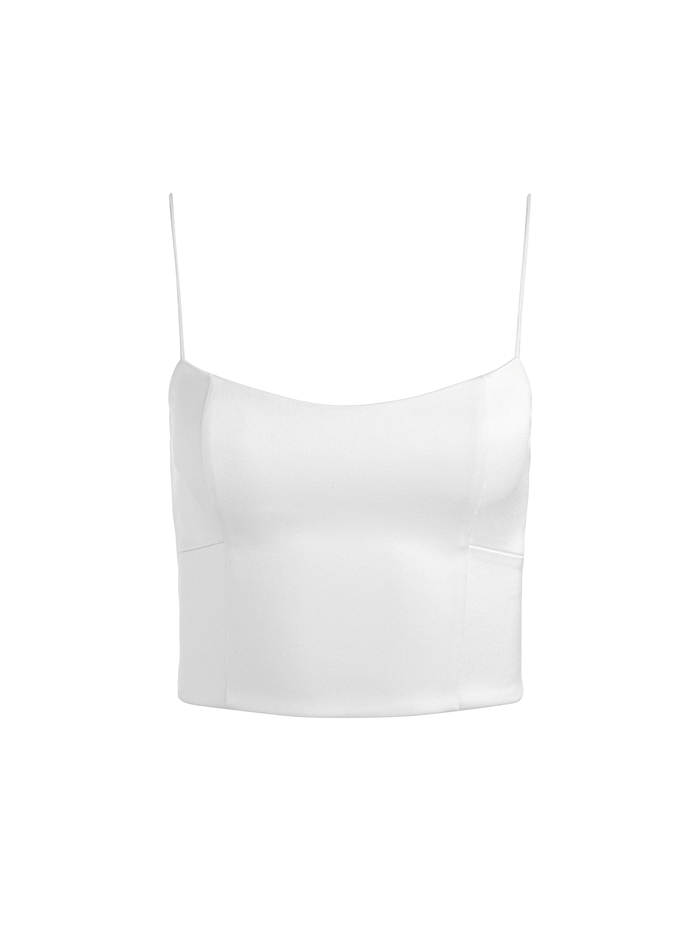 SAYLOR BUSTIER CAMI TOP - OFF WHITE image 5 - Alice And Olivia
