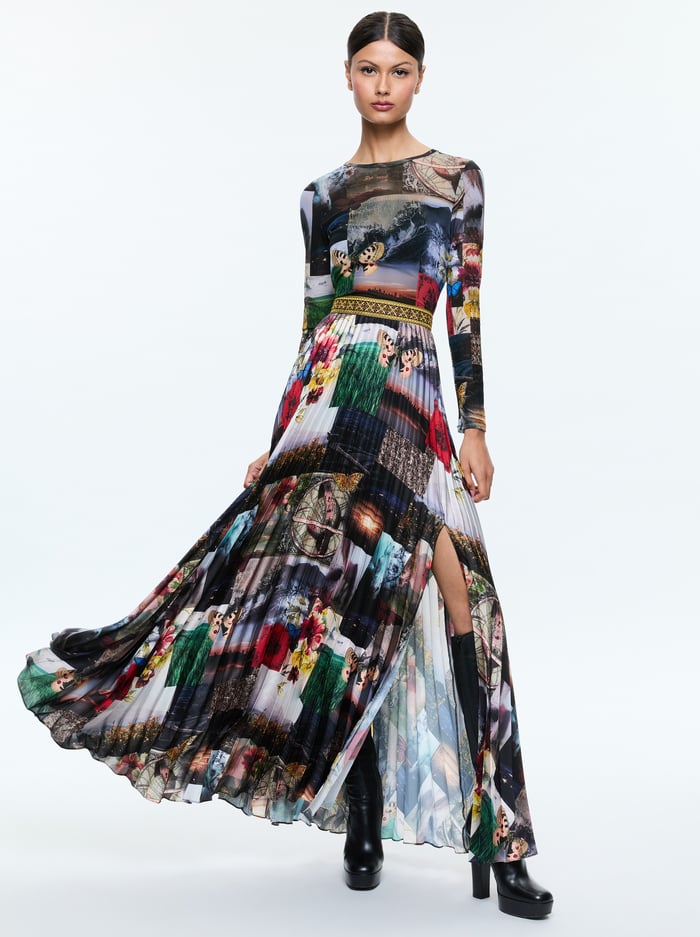 IVEY MAXI DRESS - ECO FUSION image 4 - Alice And Olivia