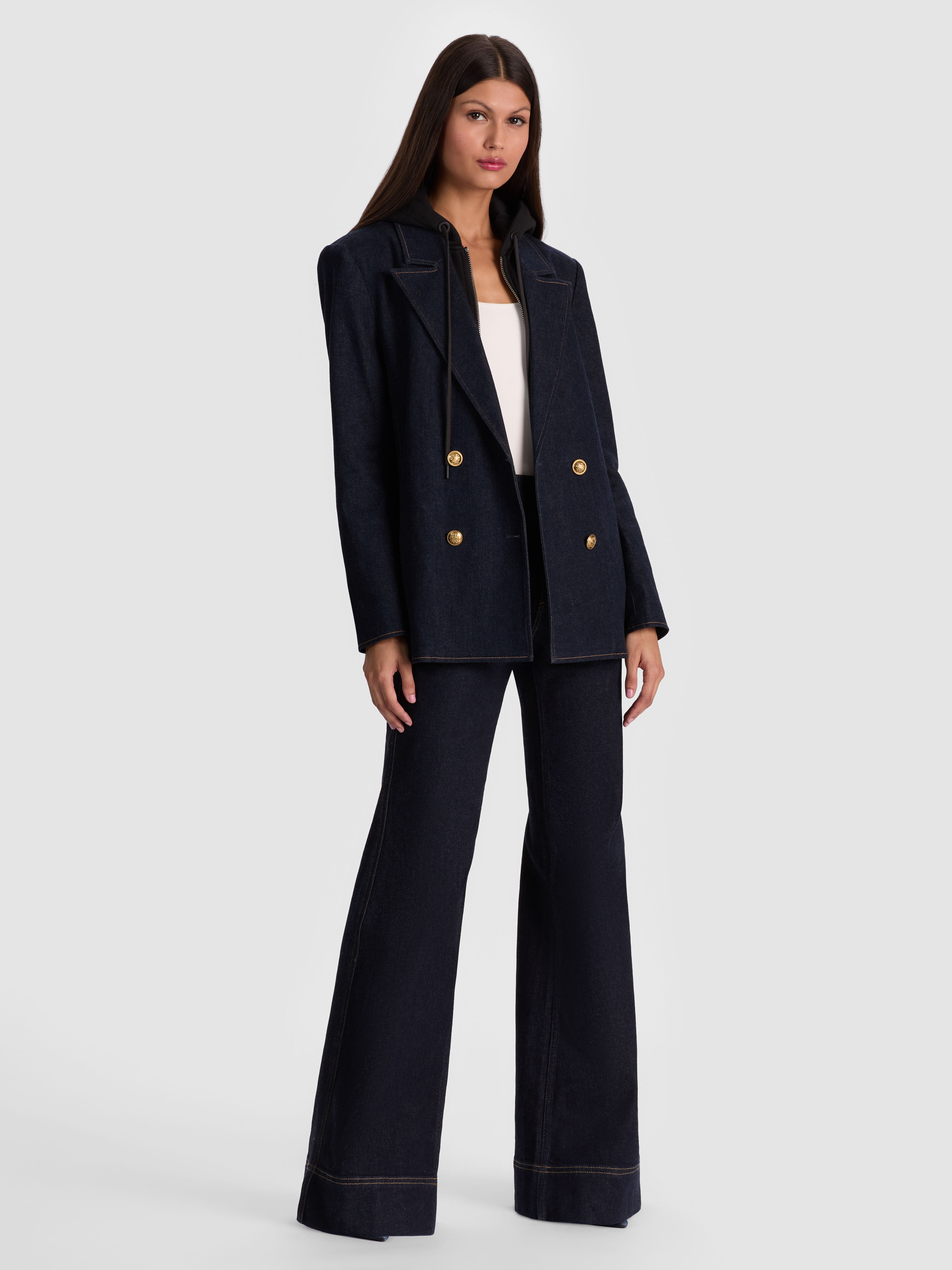 alice+olivia 青色 チェスターコート alice+olivia 青色 チェスターコート Blue Women's Designer